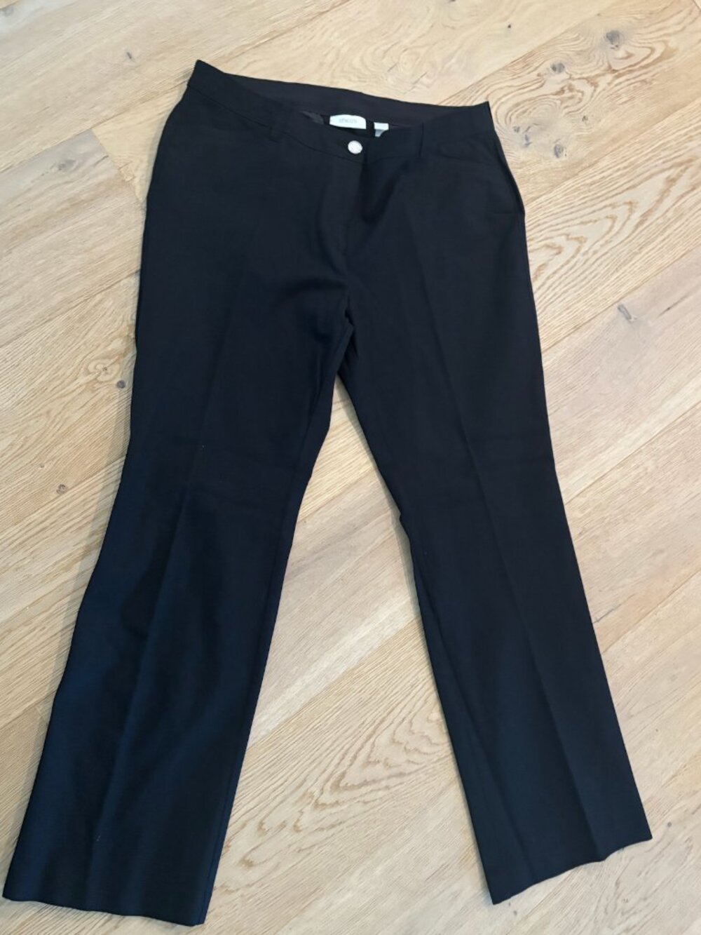 CHICO'S WOMEN'S SIZE 2.5R [14R] BLACK TROUSER